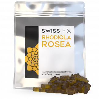 SwissFx Rhodiola Rosea Gummibärchen